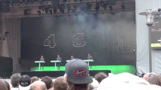 Kraftwerk - Opening - Nummern  - Live Düsseldorf Ehrenhof 01.07.2017