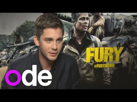 Logan Lerman interview: Fury actor on texting Brad Pitt and loving the English countryside