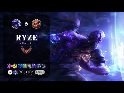 Ryze Top vs Vladimir - KR Grandmaster Patch 13.9