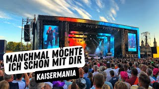 Roland Kaiser - Manchmal Möchte Ich Schon Mit Dir 2022 Live Kaisermania