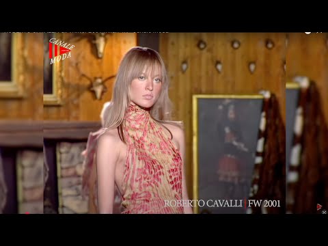 ROBERTO CAVALLI Fall Winter 2001 Milan - Canale Moda