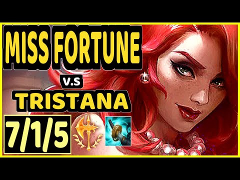 DEáDLY (MISS FORTUNE) vs TRISTANA - 7/1/5 KDA BOTTOM ADC CHALLENGER GAMEPLAY - EUW