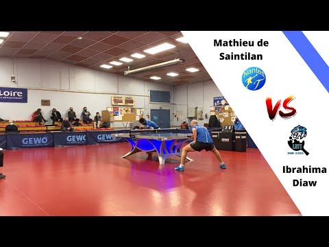 Mathieu DE SAINTILAN vs Ibrahima DIAW | FRENCH PRO B | HIGHLIGHTS