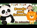 Baby Panda Rolling In The Forest Meet Butterfly Deer Friends Sprout Stories