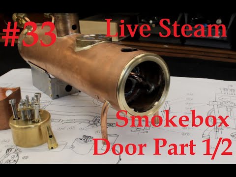Smokebox Door (33) - Build a live Steam Locomotive "Decauville"