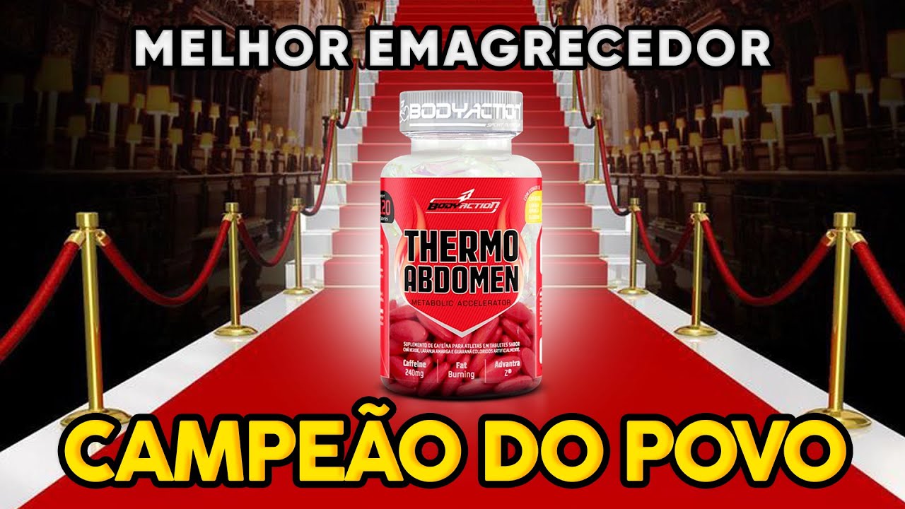 Miniatura da avaliação em vídeo de Suplemento Thermoro Body Action Cafeína 60 Cápsulas
