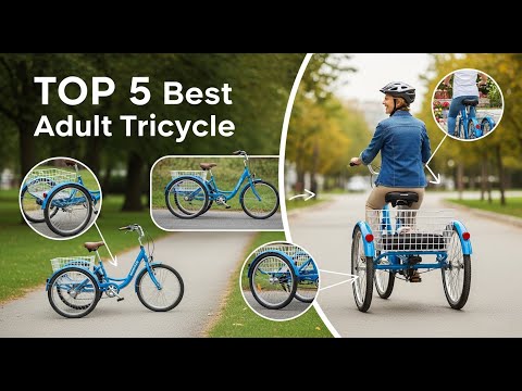 TOP 5 Best Adult Tricycle 2026 | Senior-Friendly Trikes That Actually Work