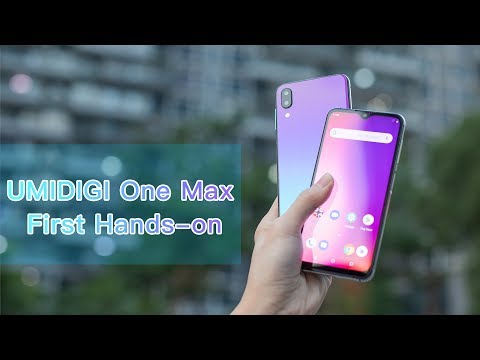 UMIDIGI One Max First Hands-on: Twilight meets Waterdrop!