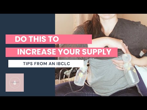 How to get MORE milk when pumping  - hands on pumping to increase milk production