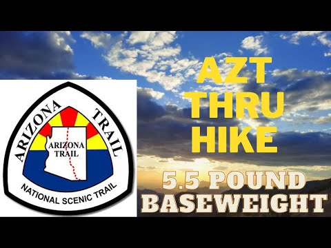 Ultralight Backpacking Gear List (arizona trail)