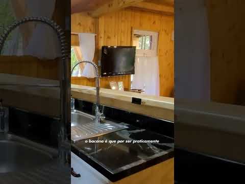 Mini cabana loft de madeira | Mini Casas Incríveis by Jane