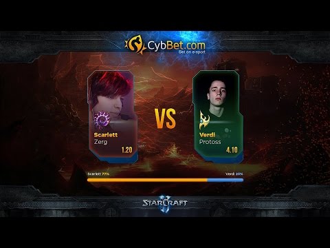 StarCraft 2 LotV Cybbet Race Wars 2016 Day 4 Match 6: Scarlet vs Verdi