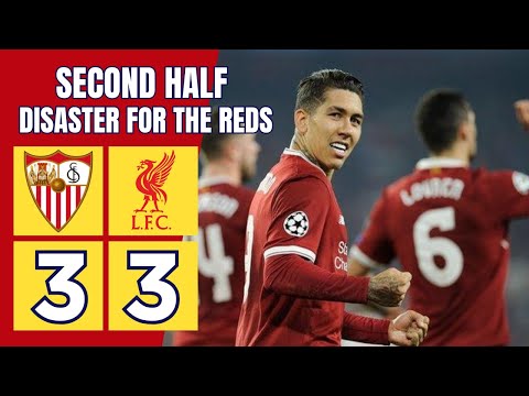 Sevilla vs Liverpool 3-3 2017 | Liverpool concede a late equaliser | Eztended Highlights