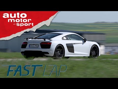 Audi R8 V10 Plus: 4 Ringe für ein Halleluja - Fast Lap | auto motor und sport