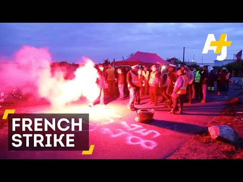 French Government vs. Unions