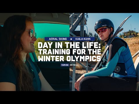 Summer Training for the Winter Olympics?! | Water Ramp Camp with Aerial Skier Kaila Kuhn