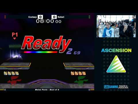 Ascension VII Melee Pools - Ecstasy (Blue Fox) vs PEPIS|Kotori (Red Fox)