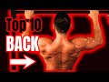 💪🏼Top 10 Back-Building Exercises | BJ Gaddour Men's Health Muscle Gain Lats Exercises