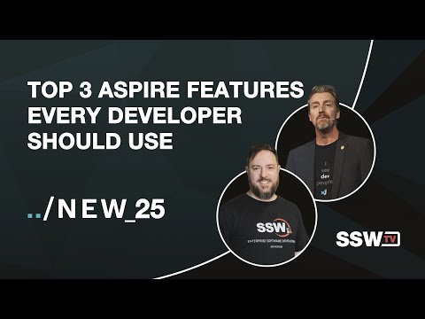 Top 3 Aspire Features Every Developer Needs to Know | Aaron Powell & Matt Wicks | Slash NEW 2025