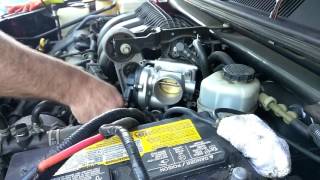 How to install a throttle body 2007 Ford Freestyle
