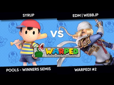 Warped! #2 - Syrup (Ness) vs WebbJP (Sheik) - Pools - Winners Semis