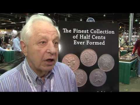 Missouri Cabinet of Finest Known Half Cents to be Sold by Goldbergs. VIDEO: 3:46.