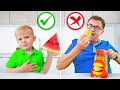 Oliver Reveals HEALTHY Food Choices For Kids Many Useful Stories For Children