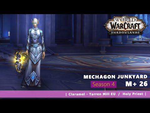 Mechagon Junkyard M+ 26 | S4 | Holy Priest POV