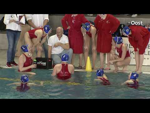 Waterpolosters Het Ravijn vinden Waterloo in kwartfinales play-offs