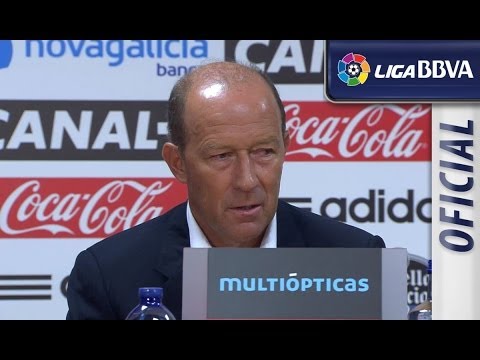 Rueda de Prensa de Gabriel Calderón tras el Celta de Vigo (4-2) Real Betis - HD