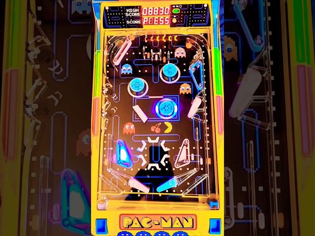 Vídeo relacionado con COLORBABY Pac-Man Air Hockey Arcade sobremesa, 42x23x8 cm, Plástico Resistente, 2 Palas, 2 Discos, 2 Jugadores, Juegos de Mesa, Juguetes para niños, Diversión Familiar, +6 años (77723)