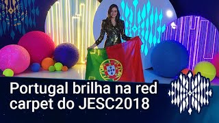 #JESC2018: Na red carpet com a Rita Laranjeira | RTP