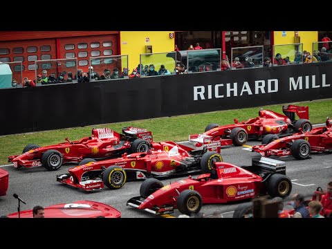 Ferrari Finali Mondiali 2021 Pure Sound F1, Daytona SP3, 488 GT3 + Tour F1 EXHIBITION 70s to 00s
