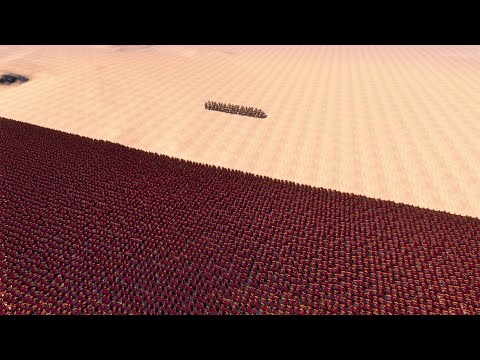 50 DOOM SLAYERS vs 20000 SPARTANS - Ultimate Epic Battle Simulator