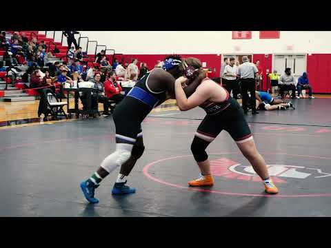 Wrestleback Semifinal - Devontae Givens [G] v James Kasprzak [R] (285)
