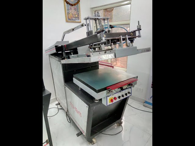 Semiautomatic Screen Printing Machine - Automatic Scale Rulers Flat ...