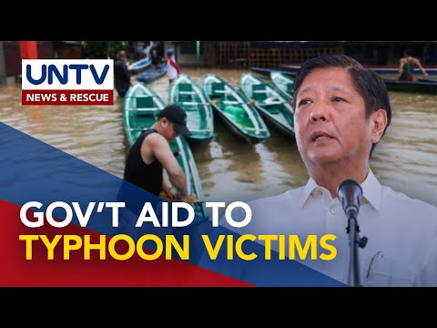 PBBM directs DOH, DA, DSWD to ensure delivery of all goods, medical aid to typhoon-hit areas