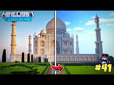 Mind-Blowing Minecraft Taj Mahal Journey