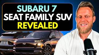 Subaru Getaway - 7 Seat Family Electric SUV with Good Range Revealed