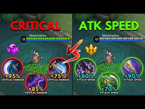 Wanwan Critical Build vs Wanwan Attack Speed Build