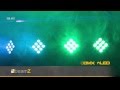 BeamZ PARBAR 4-Way Kit 9x 3W Tri-color LEDs ...
