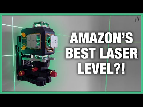 Professionelle Qualität! Cigman 4x360° Grüne Laser-Wasserwaage