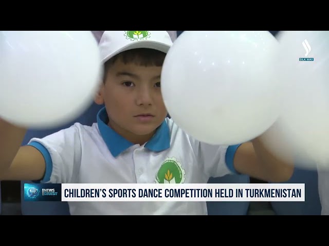 Children’s sports dance competition held in Turkmenistan
