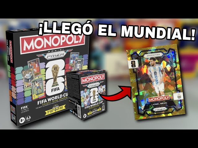 Vídeo relacionado con Monopoly Panini Prizm: Copa Mundial de la FIFA, Caja de Cartas de coleccionables | Estrellas Actuales y Leyendas de la Copa Mundial DE LA FIFA | Regalos para los Fans del fútbol