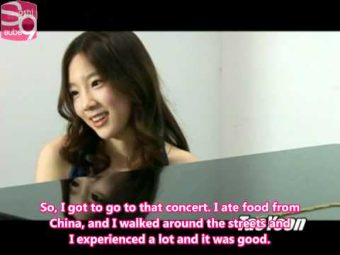 (SoShi Subs) SNSD UCC - Taeyeon 070719