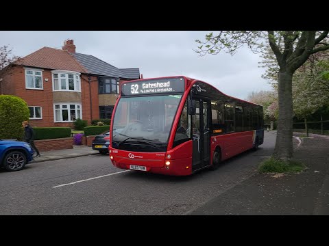 *MY FAVOURITE BUS* East Gateshead Orbit 52 - Go North East 5388 - NL63 YAW
