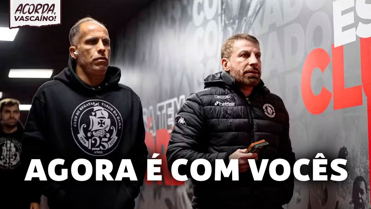 PAIVA É DEMITIDO E VASCO CORRE CONTRA O TEMPO PARA TER UM NOVO COMANDANTE!