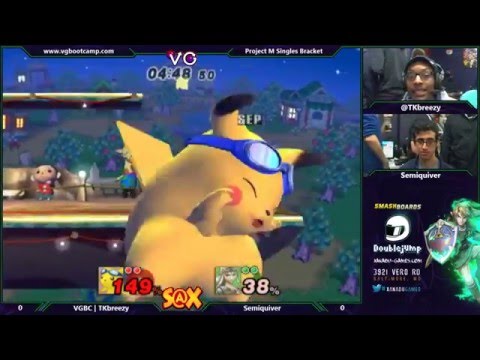 Xanadu 12/30/14 - TKbreezy (Pikachu/Squirtle) vs. Scmiquaver (Zelda)