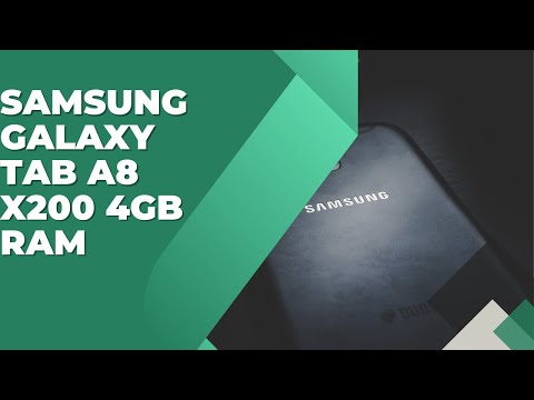 Samsung Galaxy Tab A8 X200 4GB Ram | equipped with a fingerprint scanner