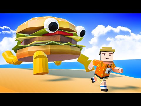 BUNGER ROYALE Chased Me in BIGSNAX Island - Tiny Town VR